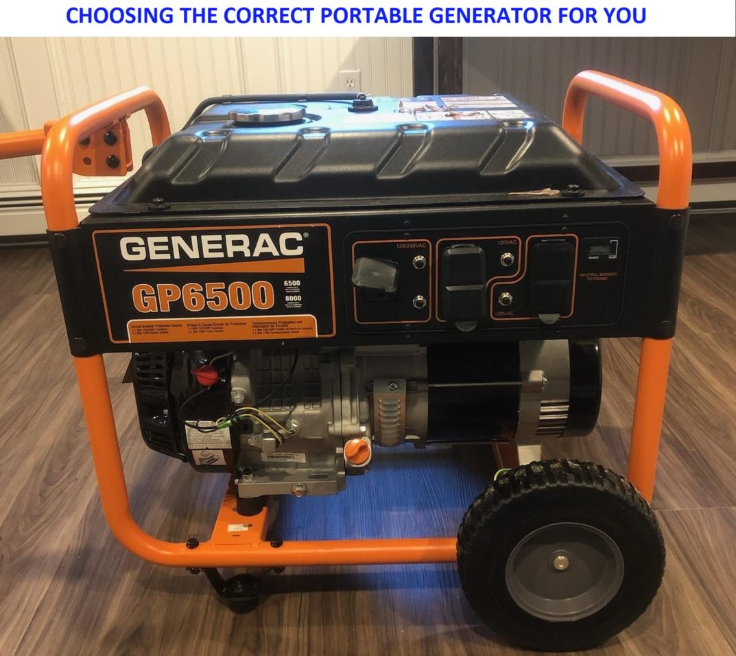 Porable generator